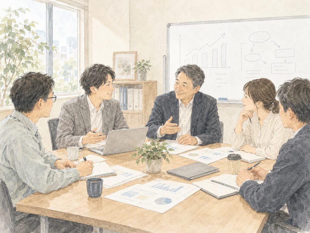 伴走支援の内容を支援者に確かめる